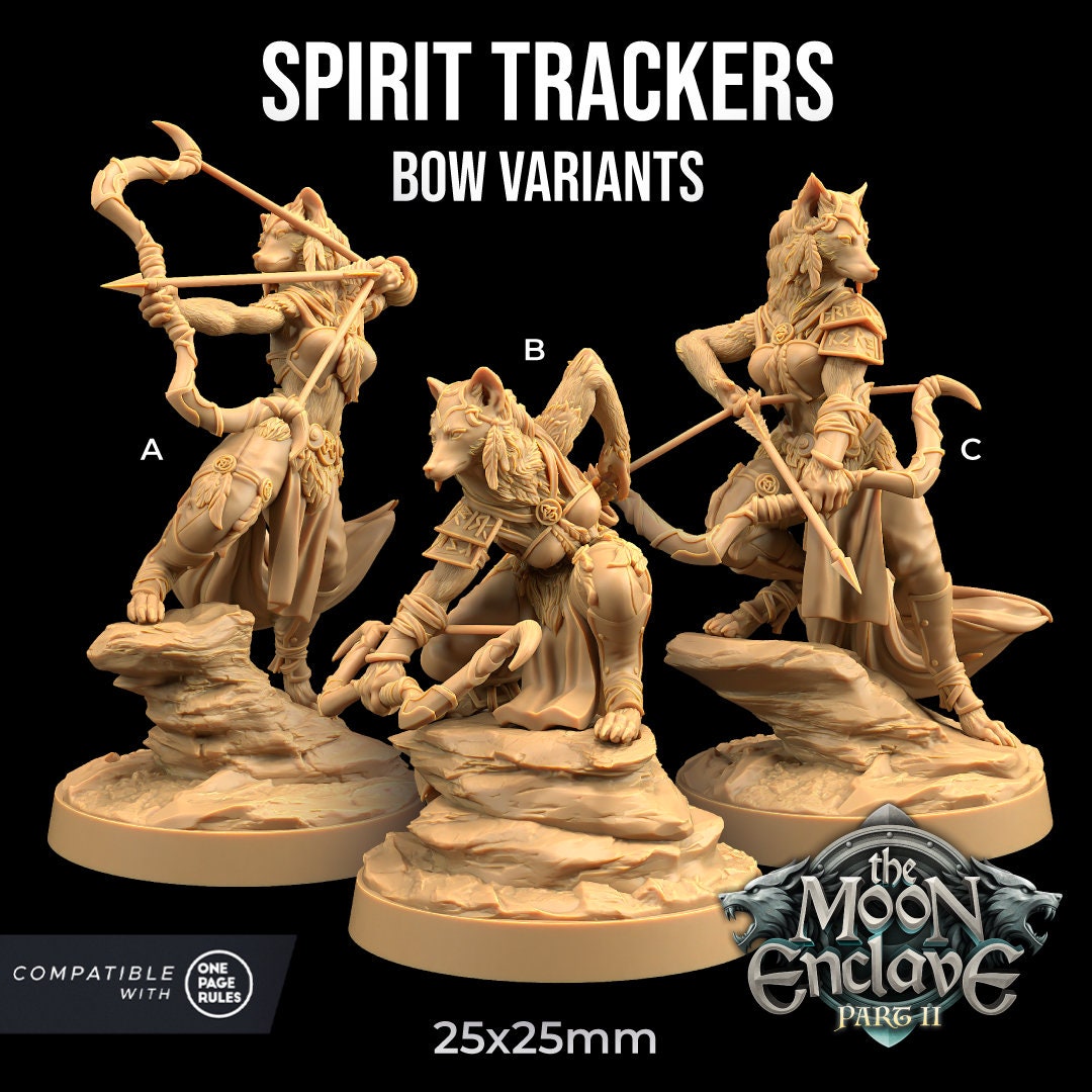 Spirit Trackers - Bow Squad (3 Variants Available) - Dragon Trapper's Lodge