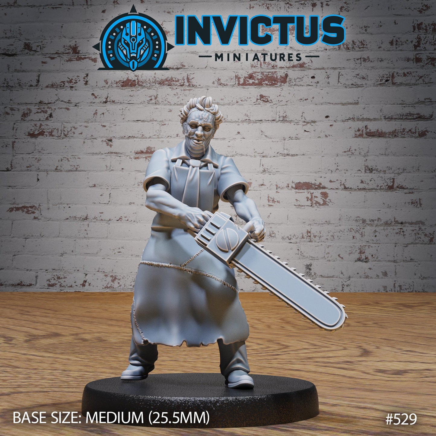 Chainsaw Killer (3 Variants Available) - Invictus Miniatures