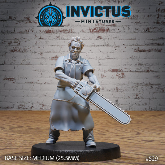 Chainsaw Killer (3 Variants Available) - Invictus Miniatures