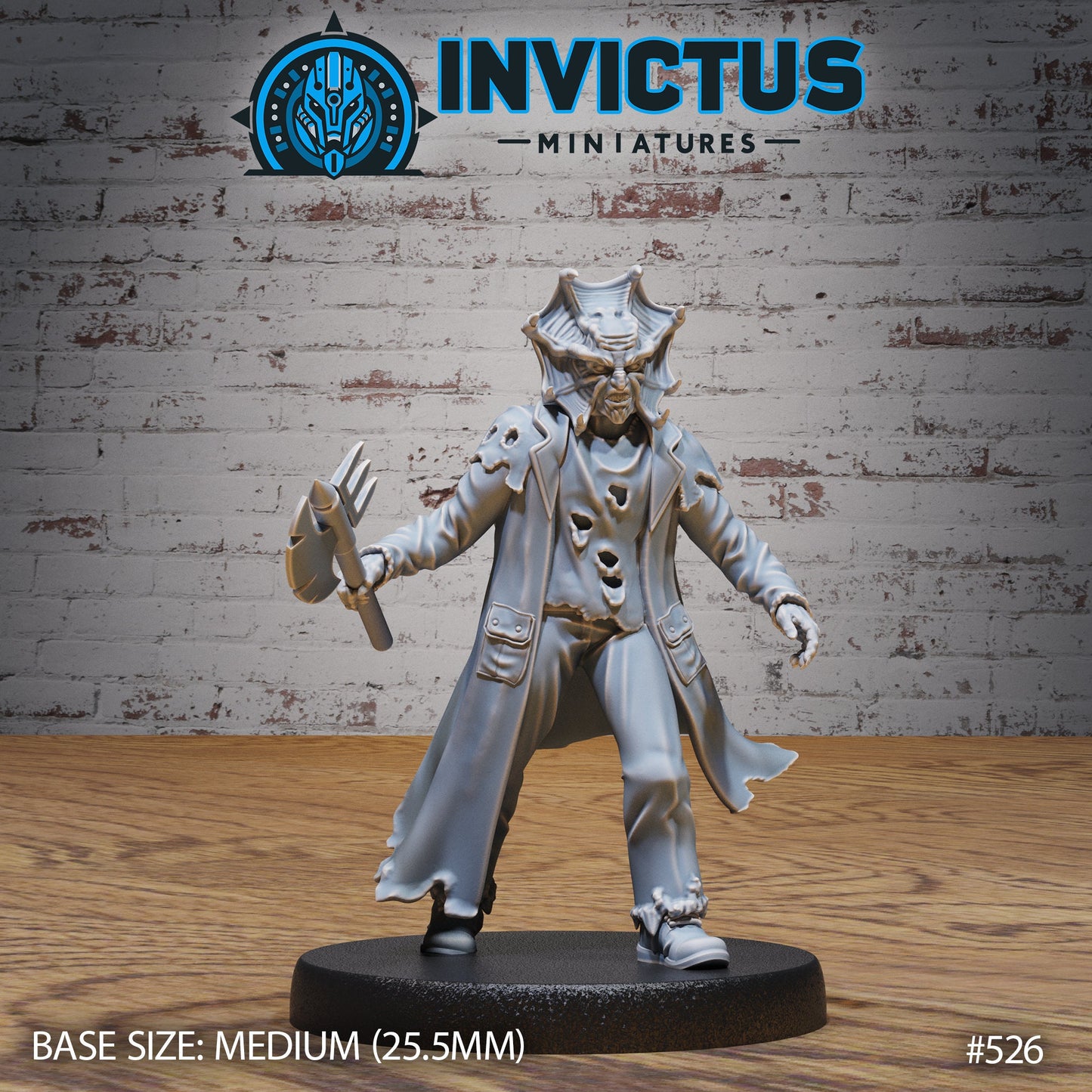 Ancient Evil Killer - Demon Face (3 Variants Available) - Invictus Miniatures