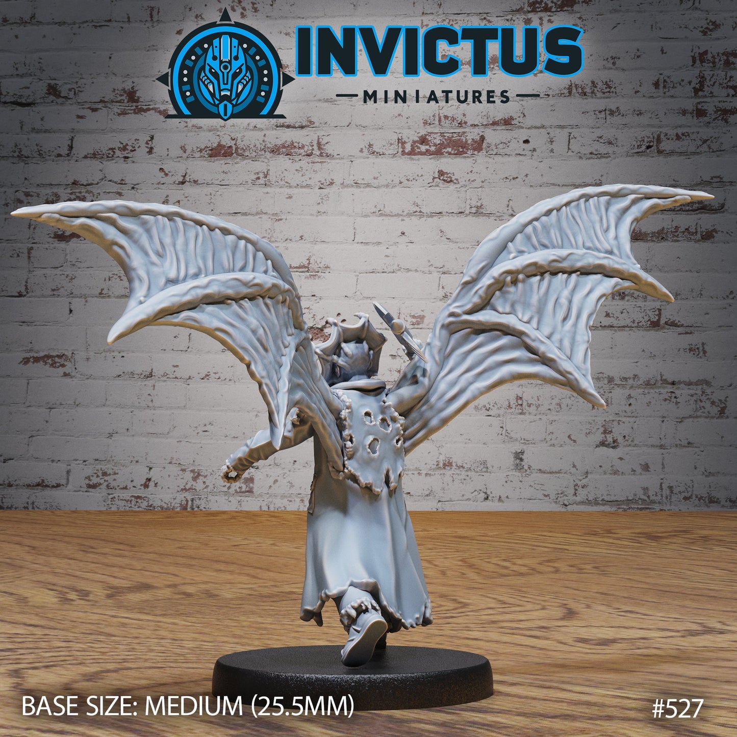 Ancient Evil Killer - Demon Face (3 Variants Available) - Invictus Miniatures