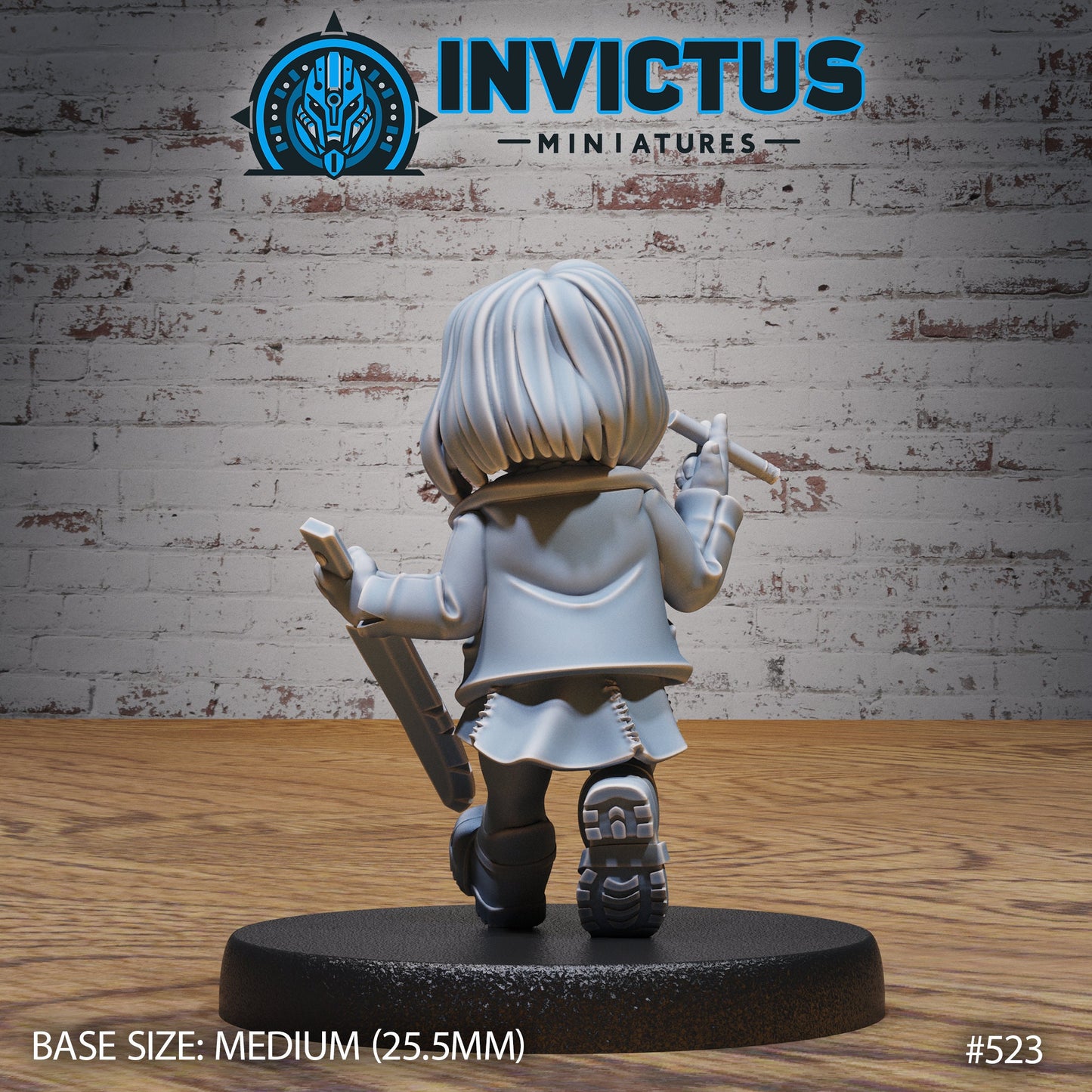 Evil Doll Girl (3 Variants Available) - Invictus Miniatures