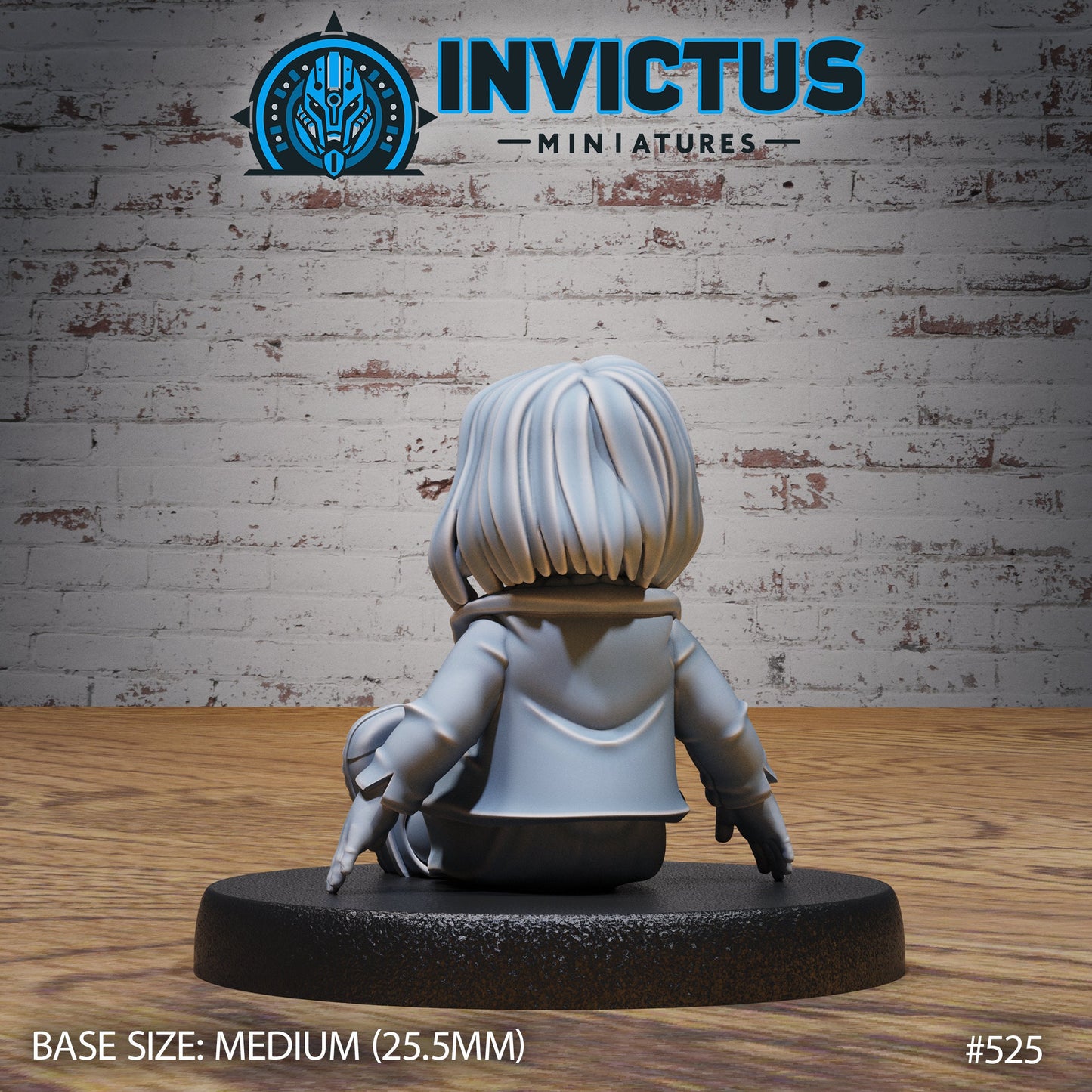 Evil Doll Girl (3 Variants Available) - Invictus Miniatures