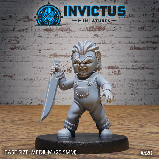 Evil Doll Boy - Scarred (2 Variants Available) - Invictus Miniatures