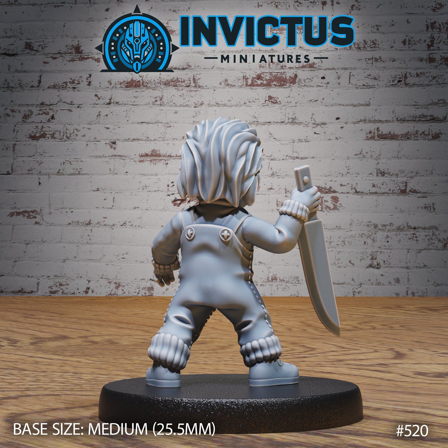 Evil Doll Boy (3 Variants Available) - Invictus Miniatures