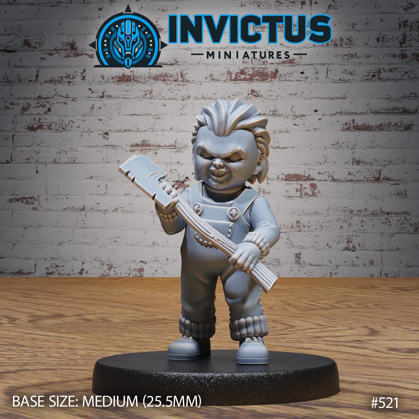 Evil Doll Boy (3 Variants Available) - Invictus Miniatures