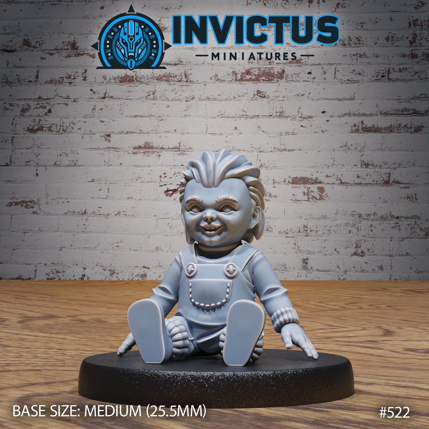 Evil Doll Boy (3 Variants Available) - Invictus Miniatures