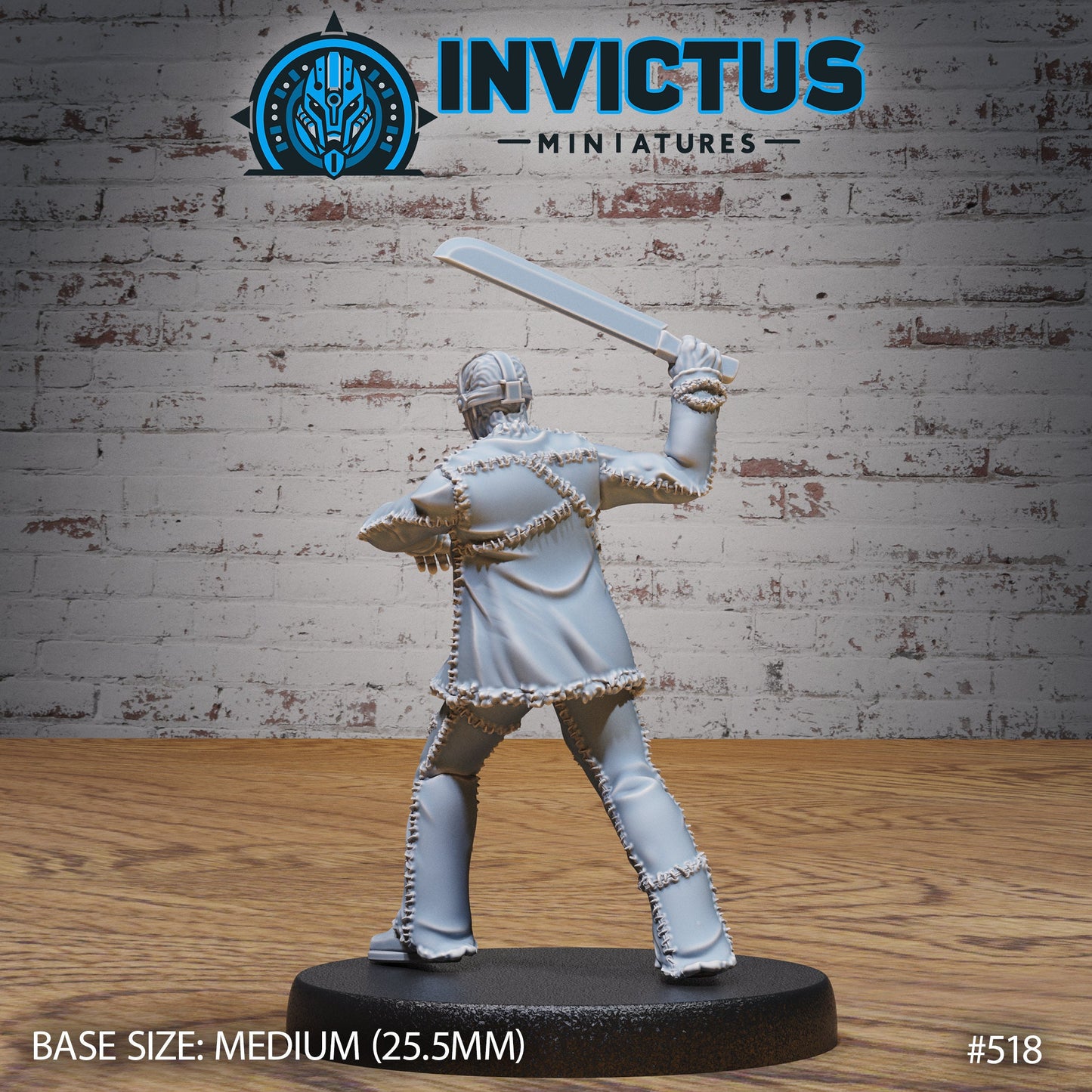 Masked Machete Killer (3 Variants Available) - Invictus Miniatures