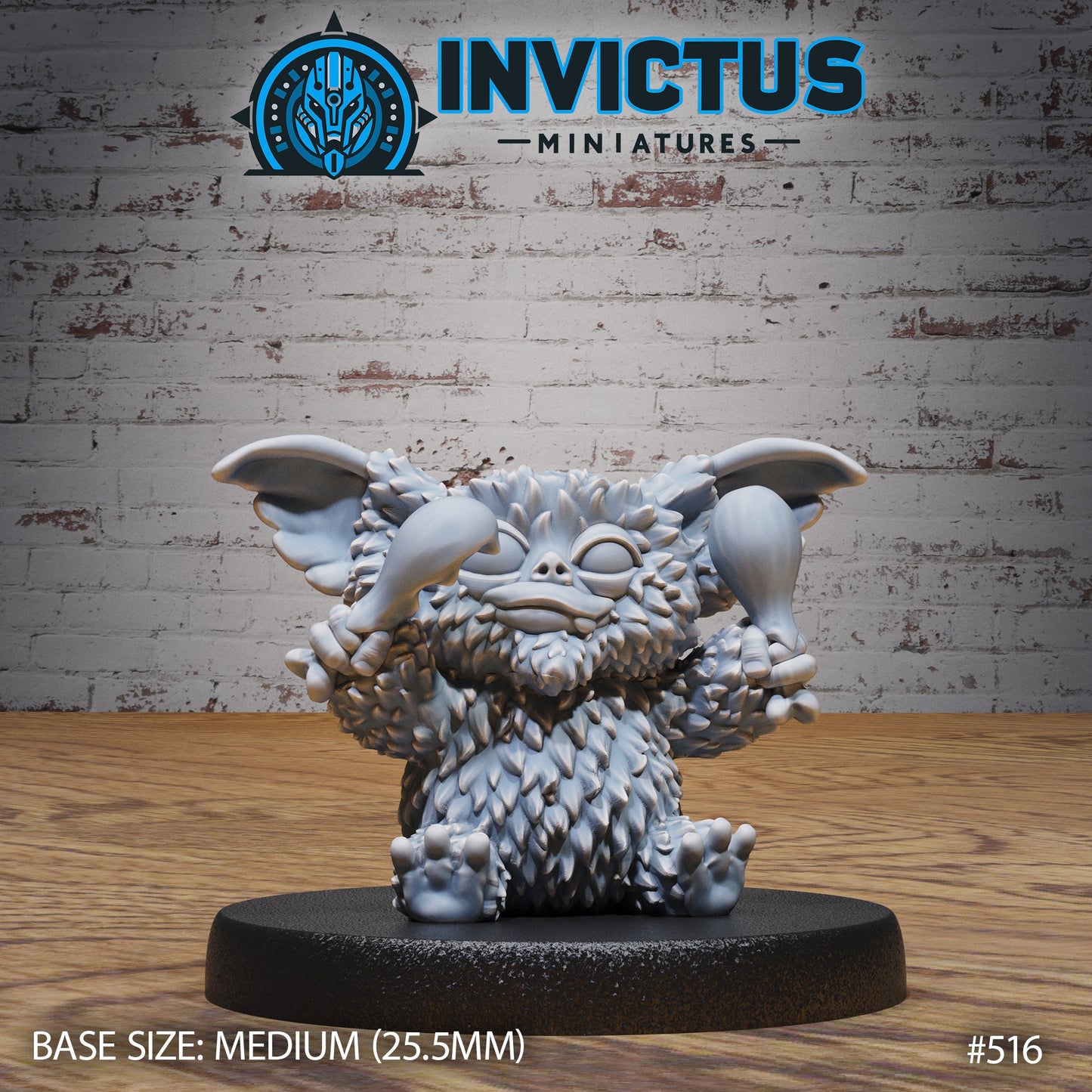 Nibblers, Fluffy (3 Variants Available) - Invictus Miniatures