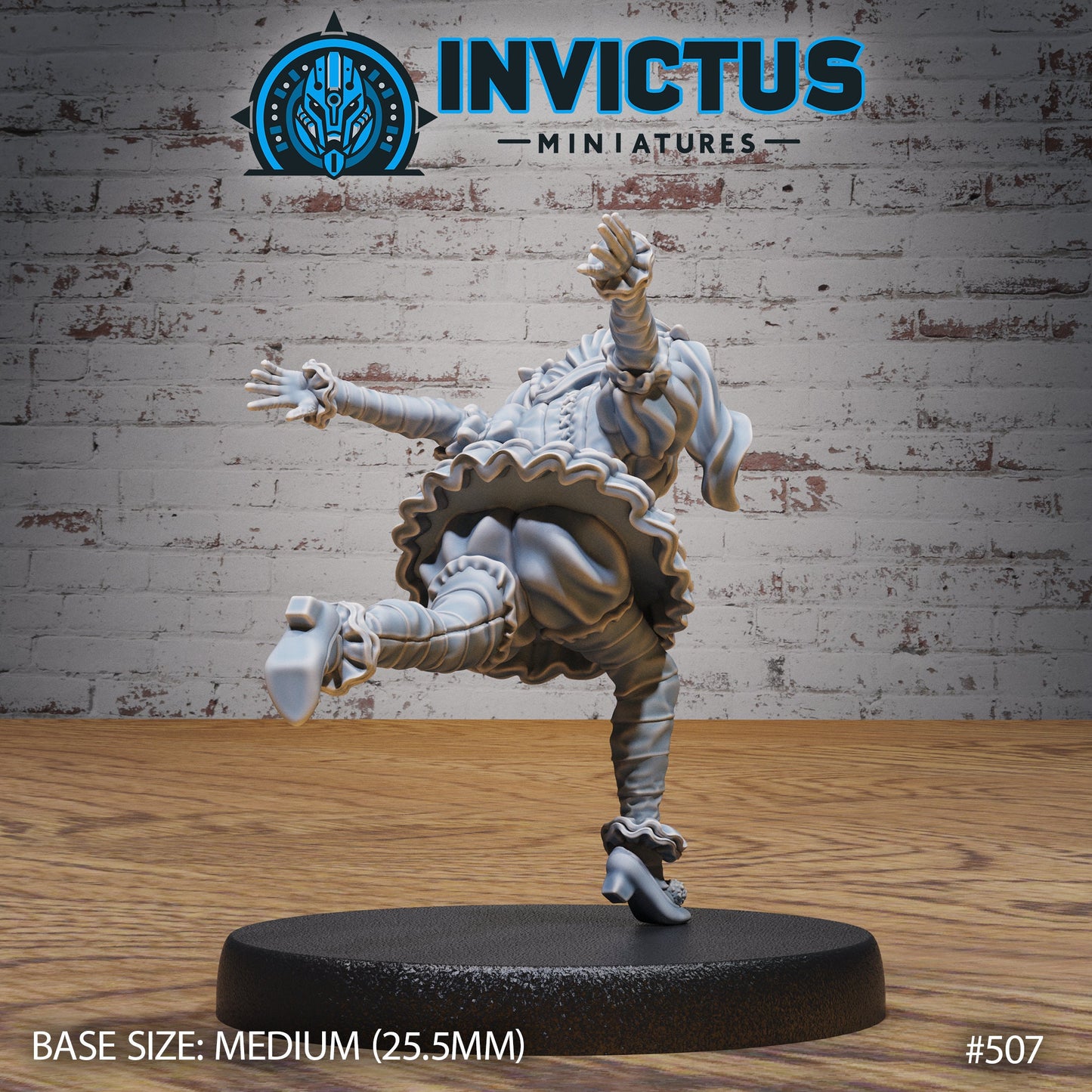 Scary Clown Girls  (3 Variants Available) - Invictus Miniatures