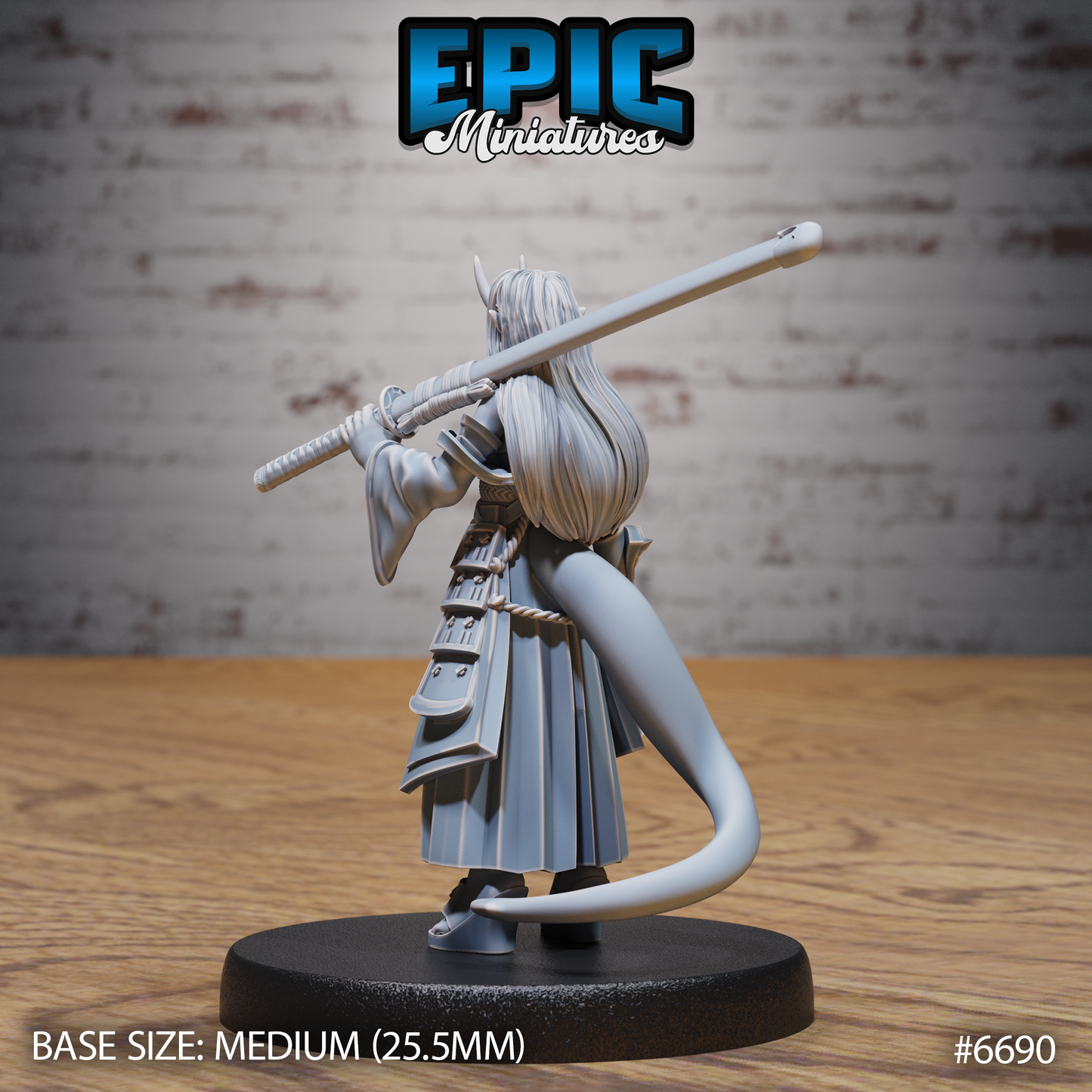 Mysterious Oni Girl (3 Variants Available) - Epic Miniatures
