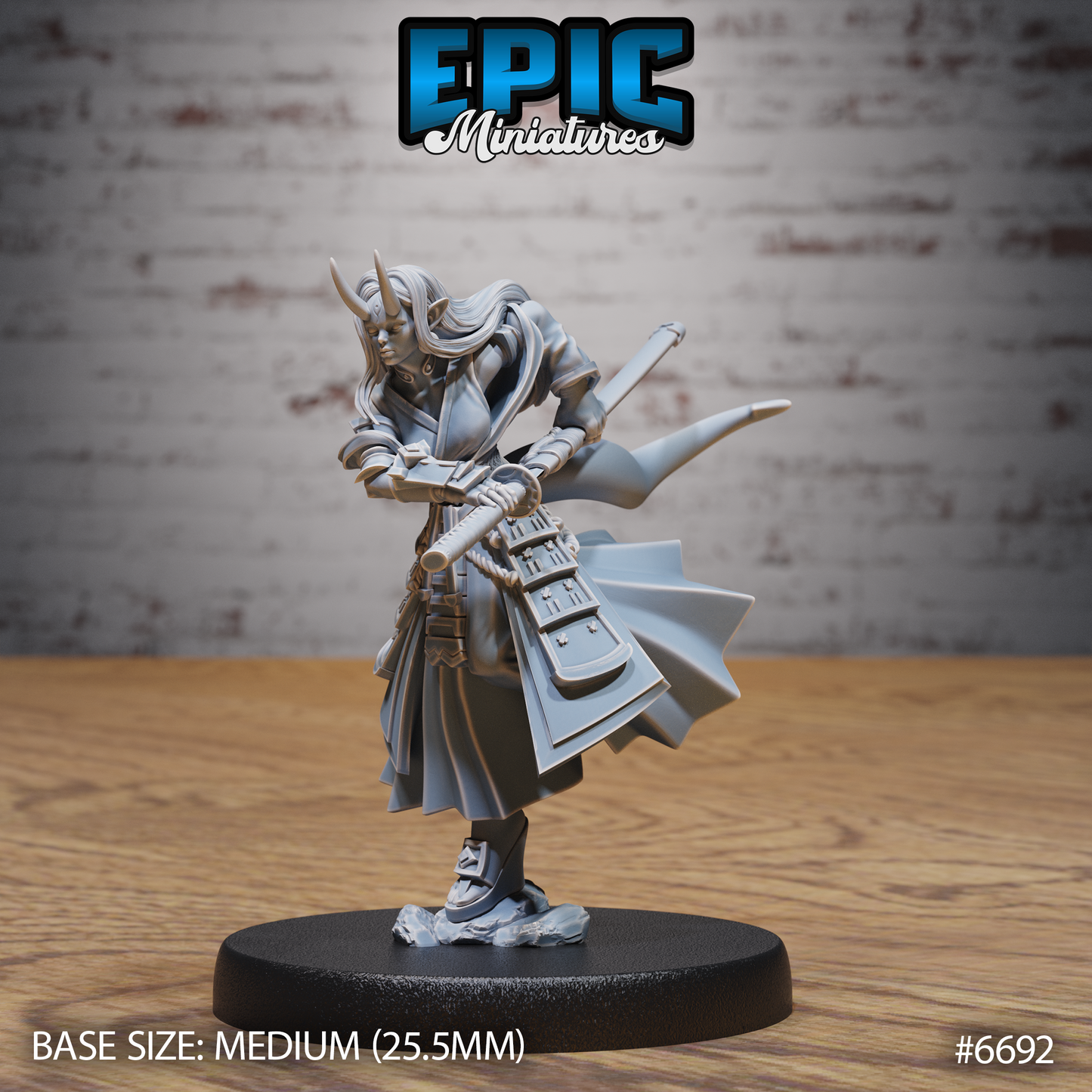 Mysterious Oni Girl (3 Variants Available) - Epic Miniatures