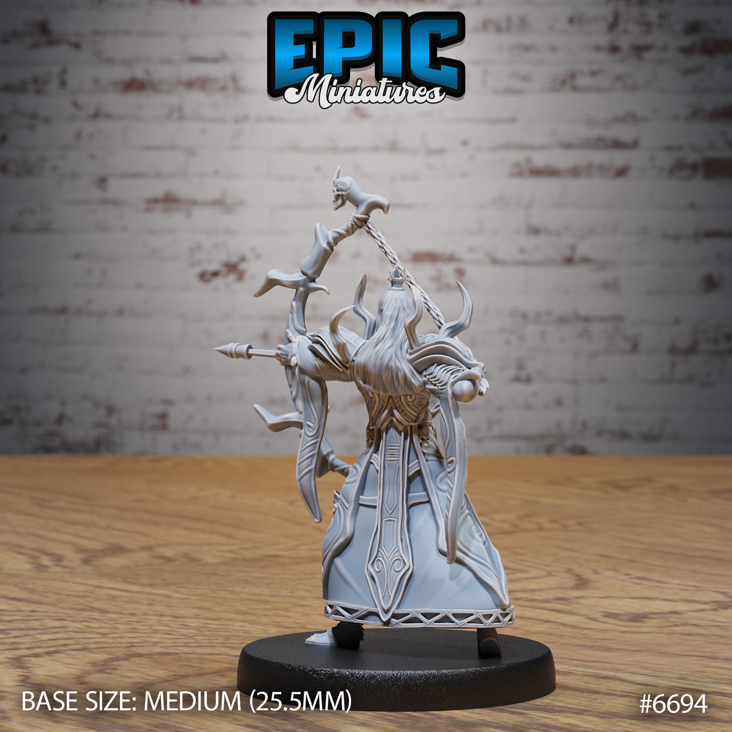 Dark Elf Emperor (3 Variants Available) - Epic Miniatures