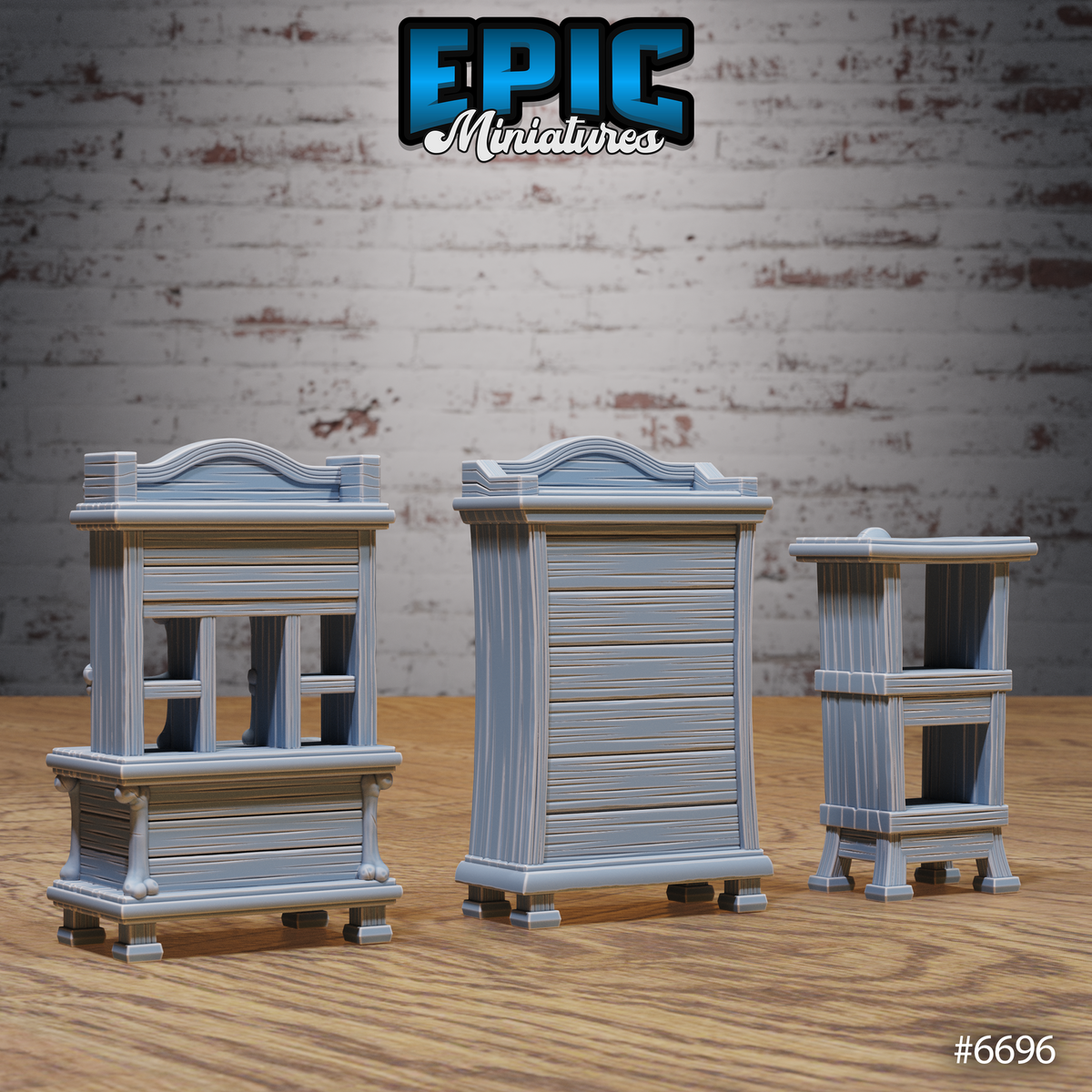 Lich Crypt Scatter, Furniture (9 Variants Available) - Epic Miniatures