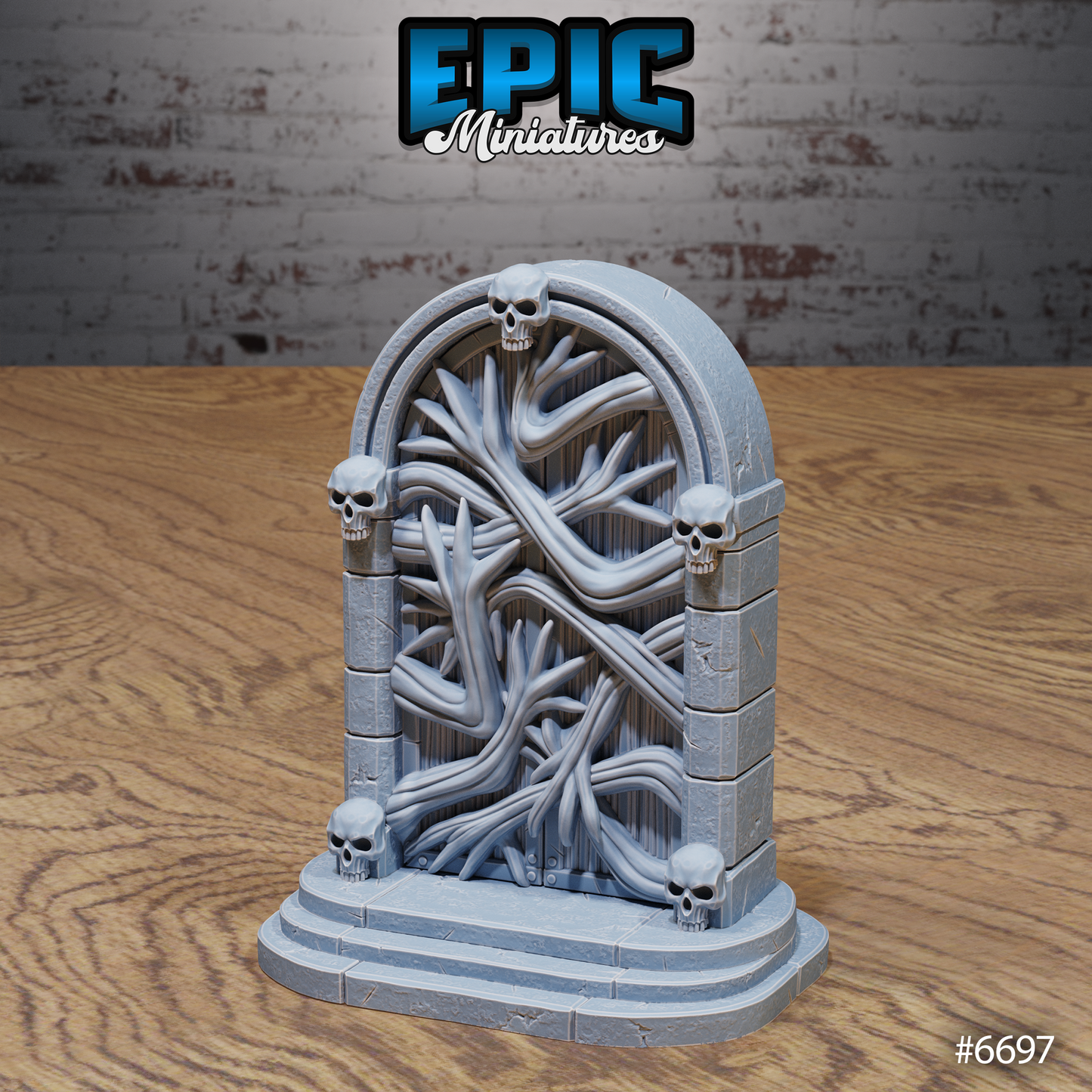 Lich Crypt Environment, Gates & Portals (5 Variants Available) - Epic Miniatures