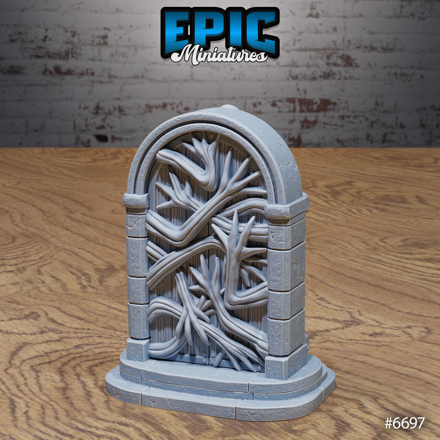 Lich Crypt Environment, Gates & Portals (5 Variants Available) - Epic Miniatures