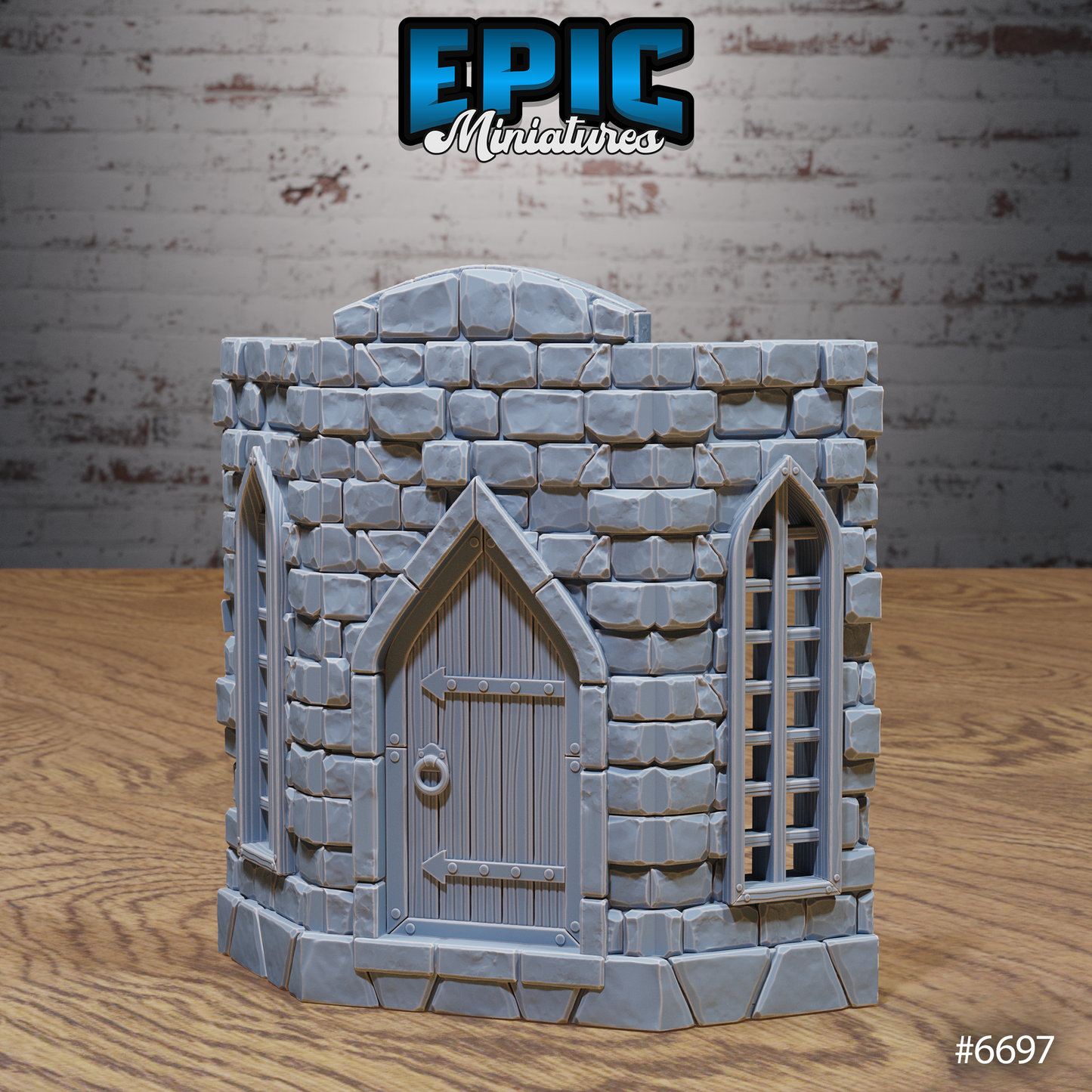 Lich Crypt Environment, Occult Places & Skull Walls (4 Variants Available) - Epic Miniatures