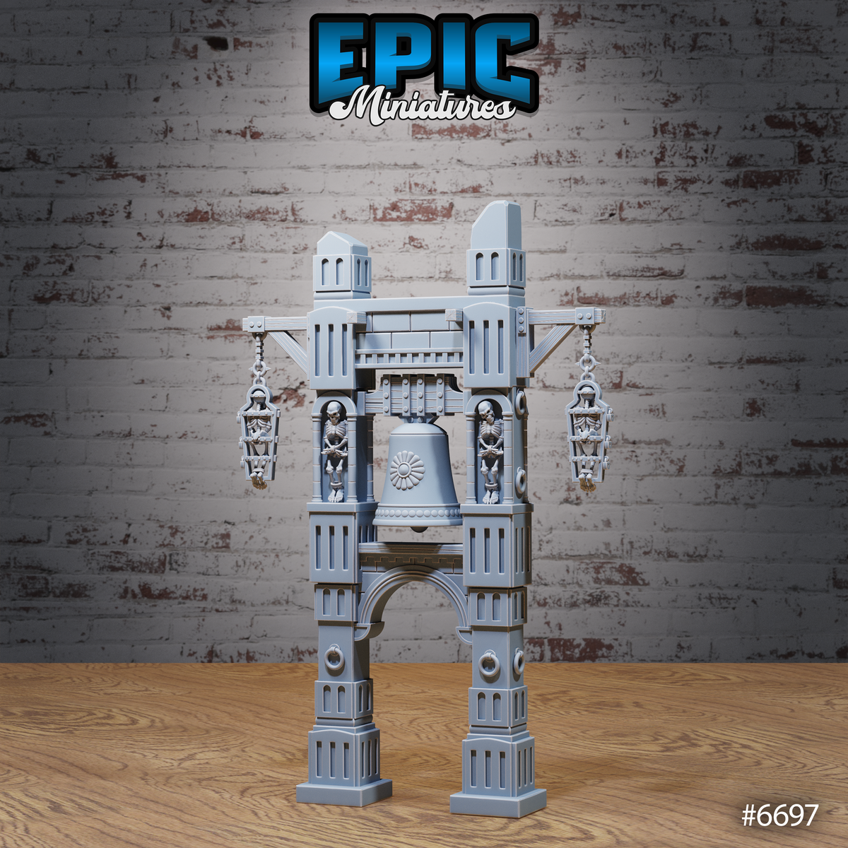 Lich Crypt Environment, Gates & Portals (5 Variants Available) - Epic Miniatures