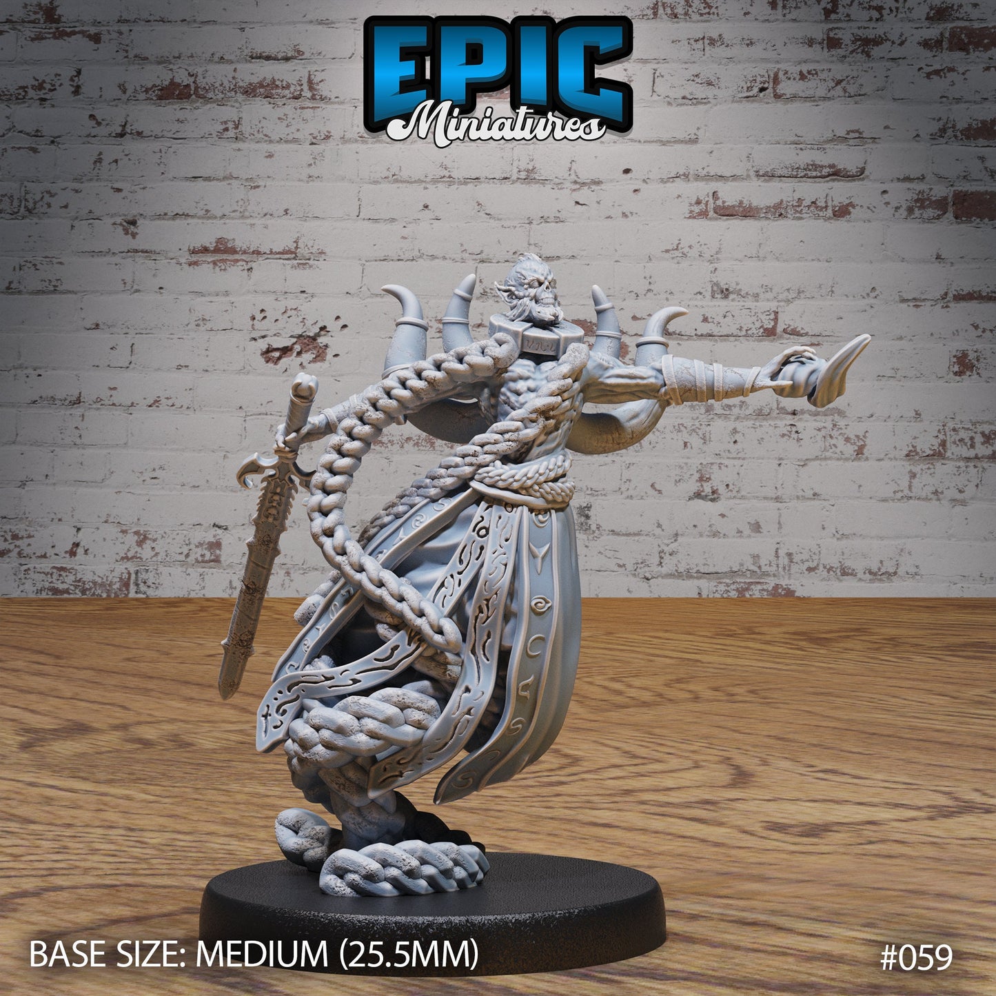 Spellbound Lich (3 Variants Available) - Epic Miniatures