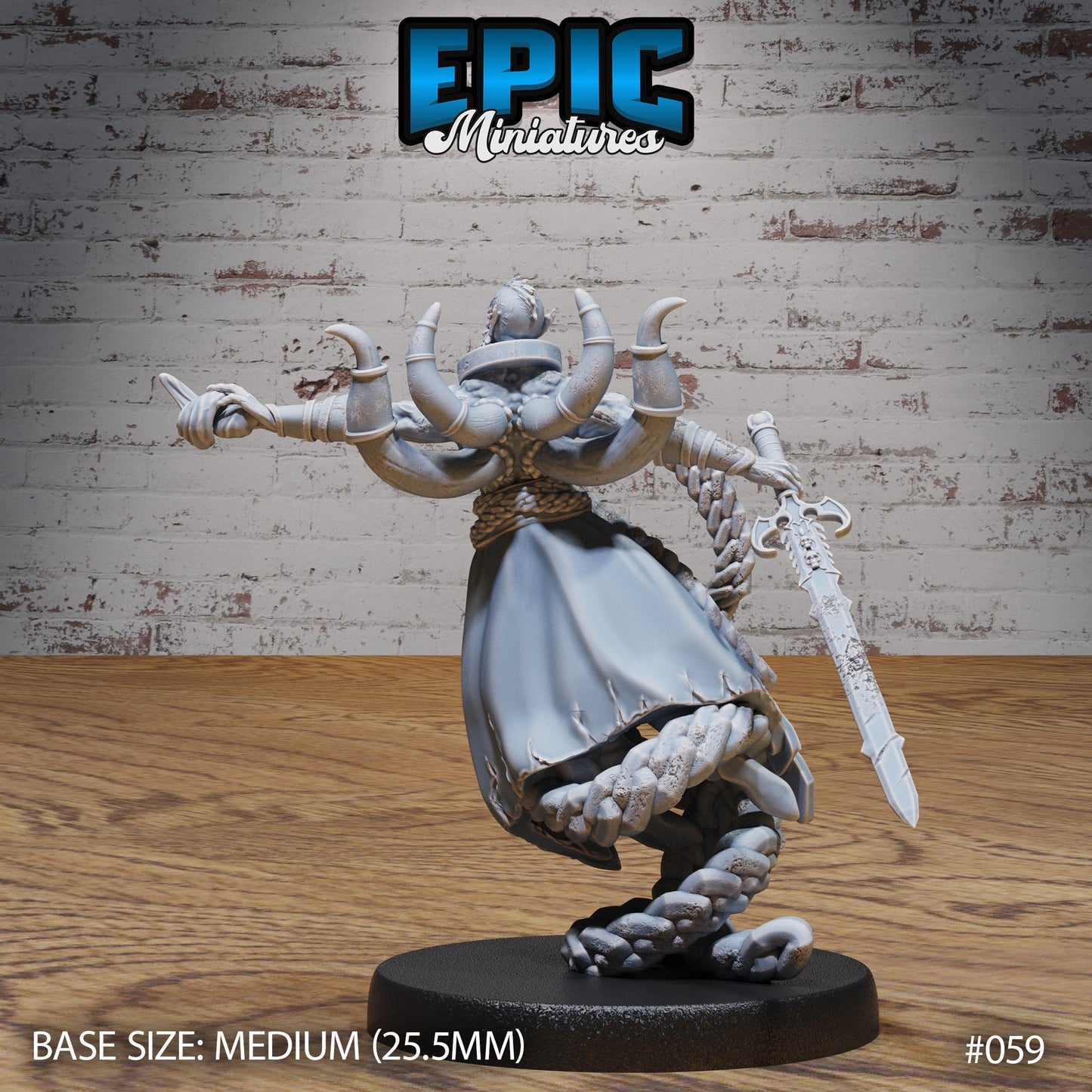 Spellbound Lich (3 Variants Available) - Epic Miniatures