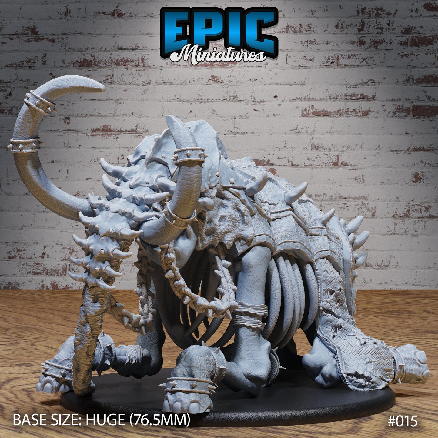 Elephant Skeleton (3 Variants Available) - Epic Miniatures