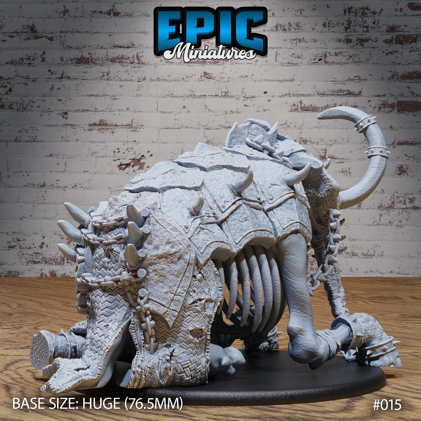 Elephant Skeleton (3 Variants Available) - Epic Miniatures