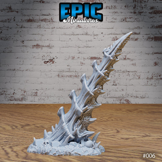 Bone Spikes (3 Variants Available) - Epic Miniatures