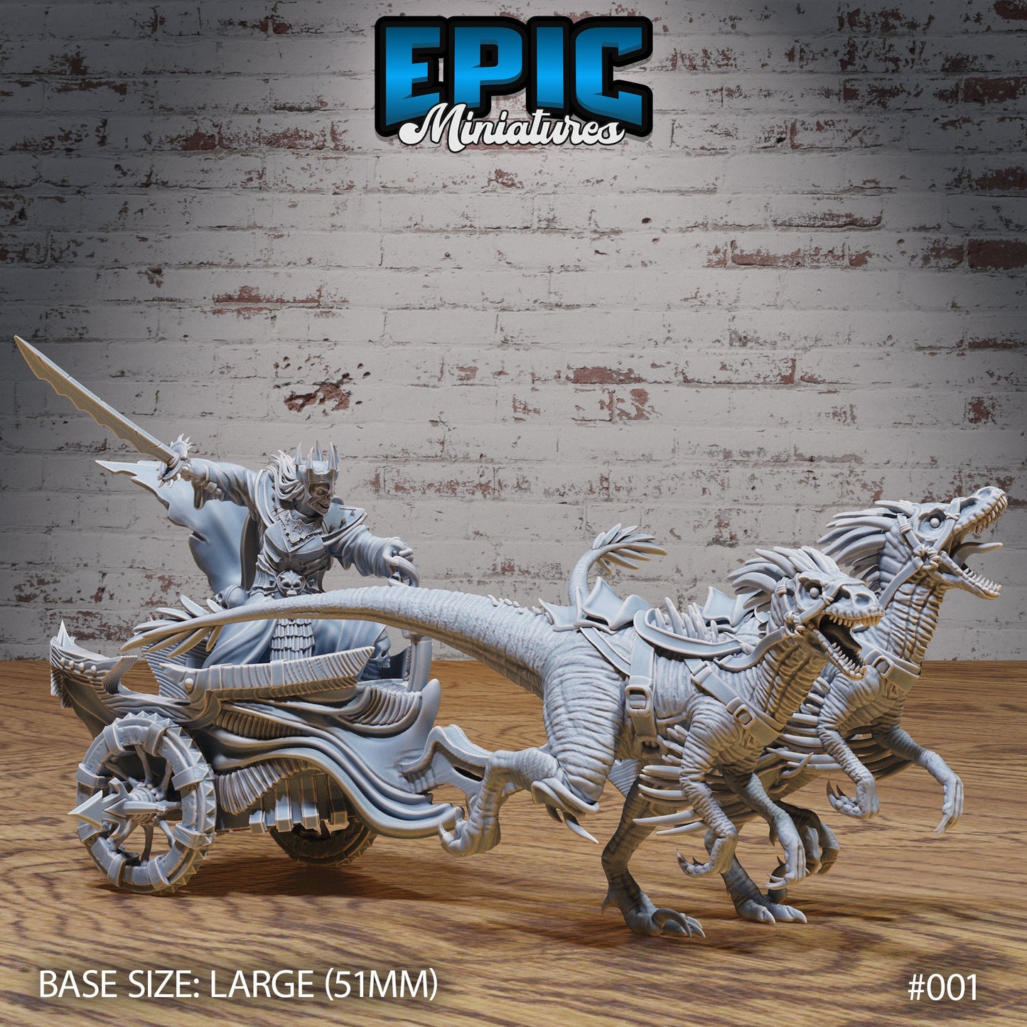 Lich Emperor Chariot - Epic Miniatures