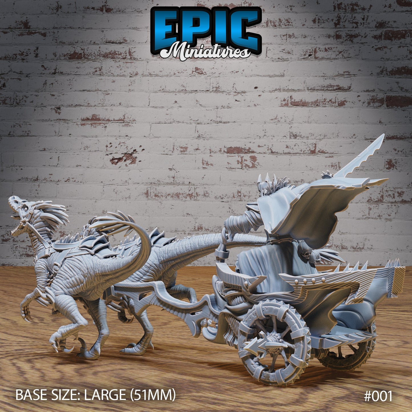 Lich Emperor Chariot - Epic Miniatures