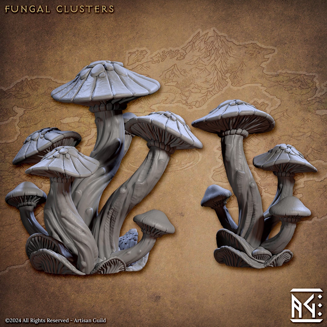 Fungal Clusters (2 Variants Available) - Artisan Guild