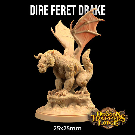 Dire Ferret Drake - Dragon Trapper's Lodge