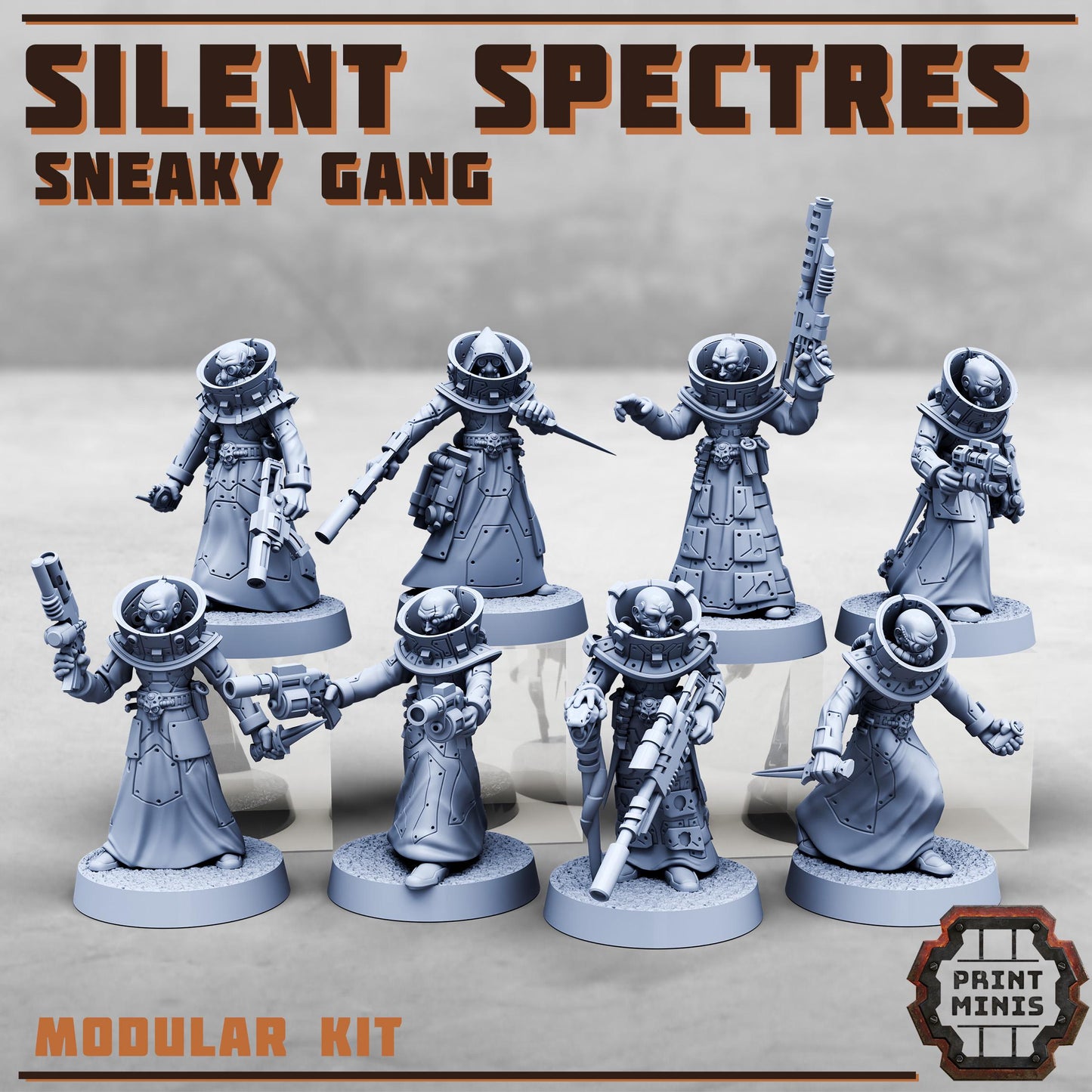 Silent Spectres, Sneaky Gang (8 Variants Available) - Print Minis