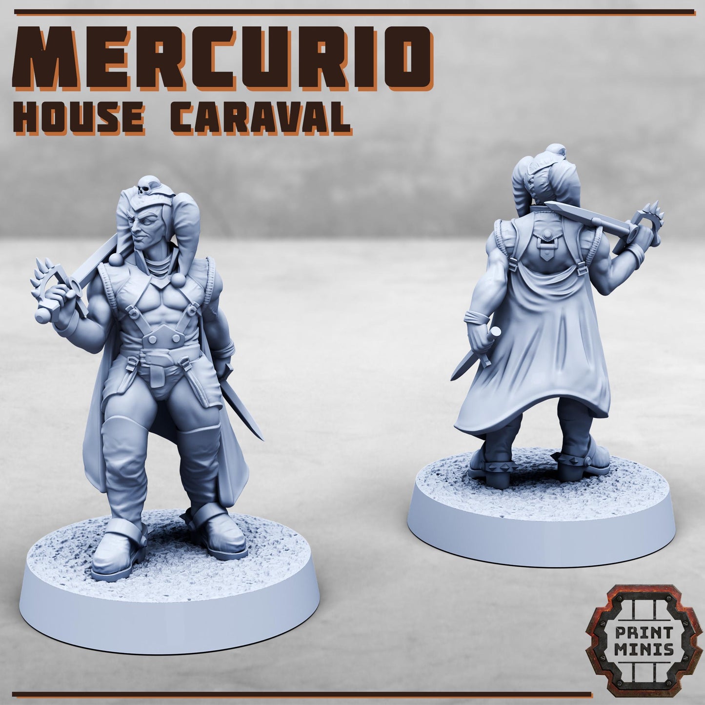 Mercurio, House Caraval - Print Minis