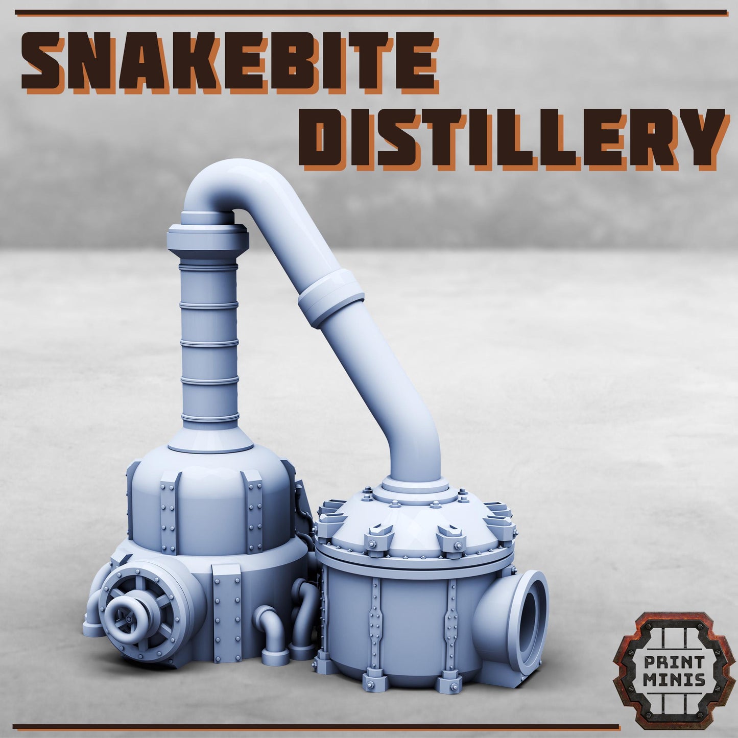 Snakebite Distillery, Scenery Kit - Print Minis