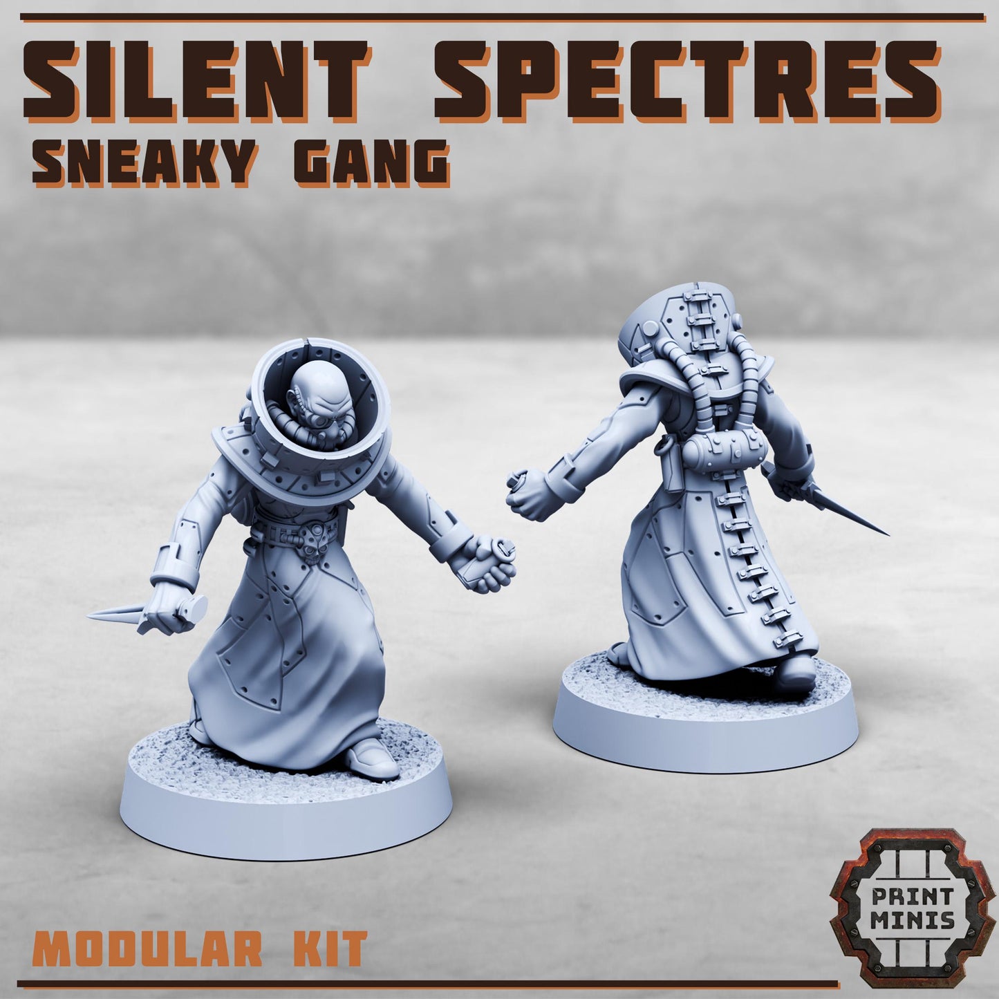 Silent Spectres, Sneaky Gang (8 Variants Available) - Print Minis