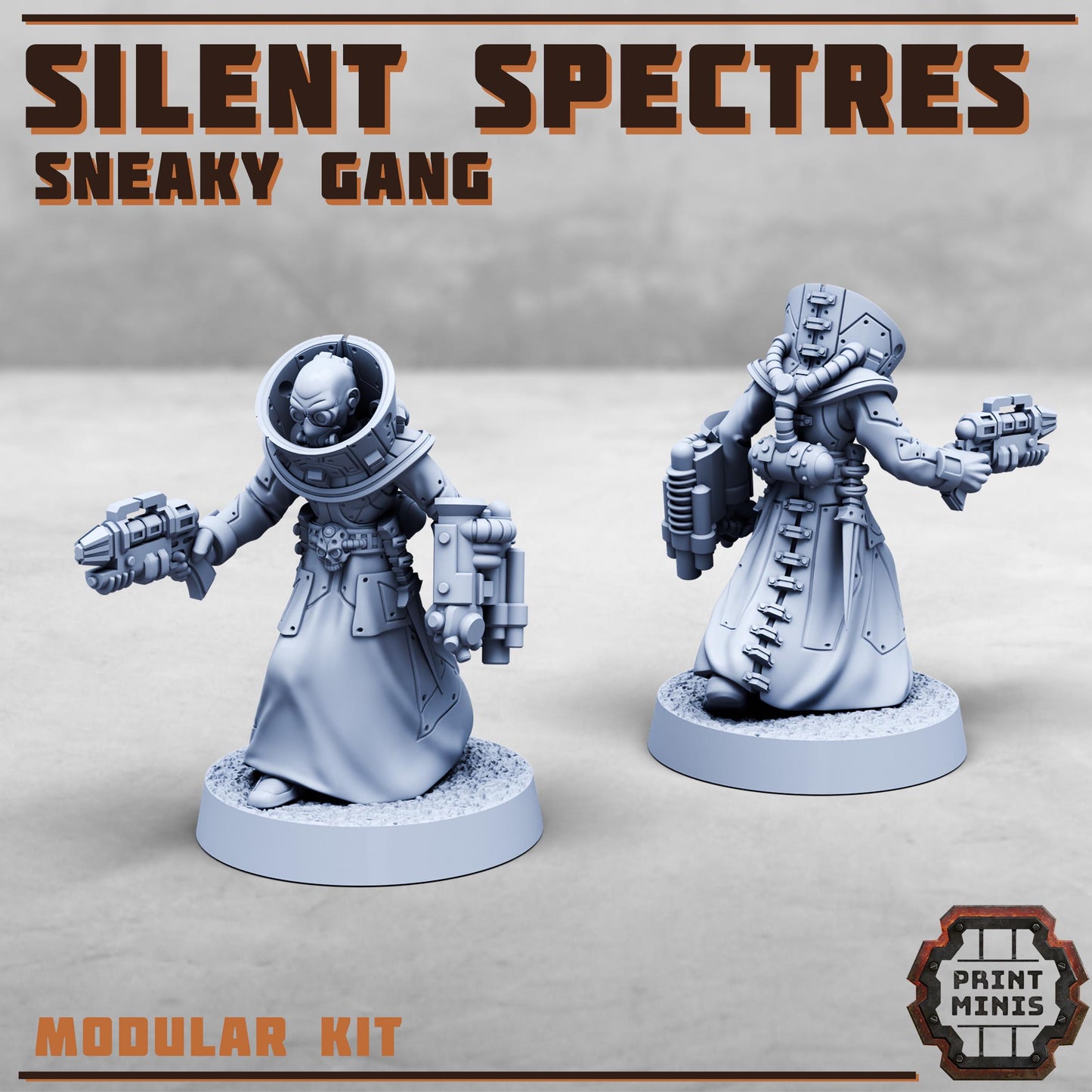 Silent Spectres, Sneaky Gang (8 Variants Available) - Print Minis