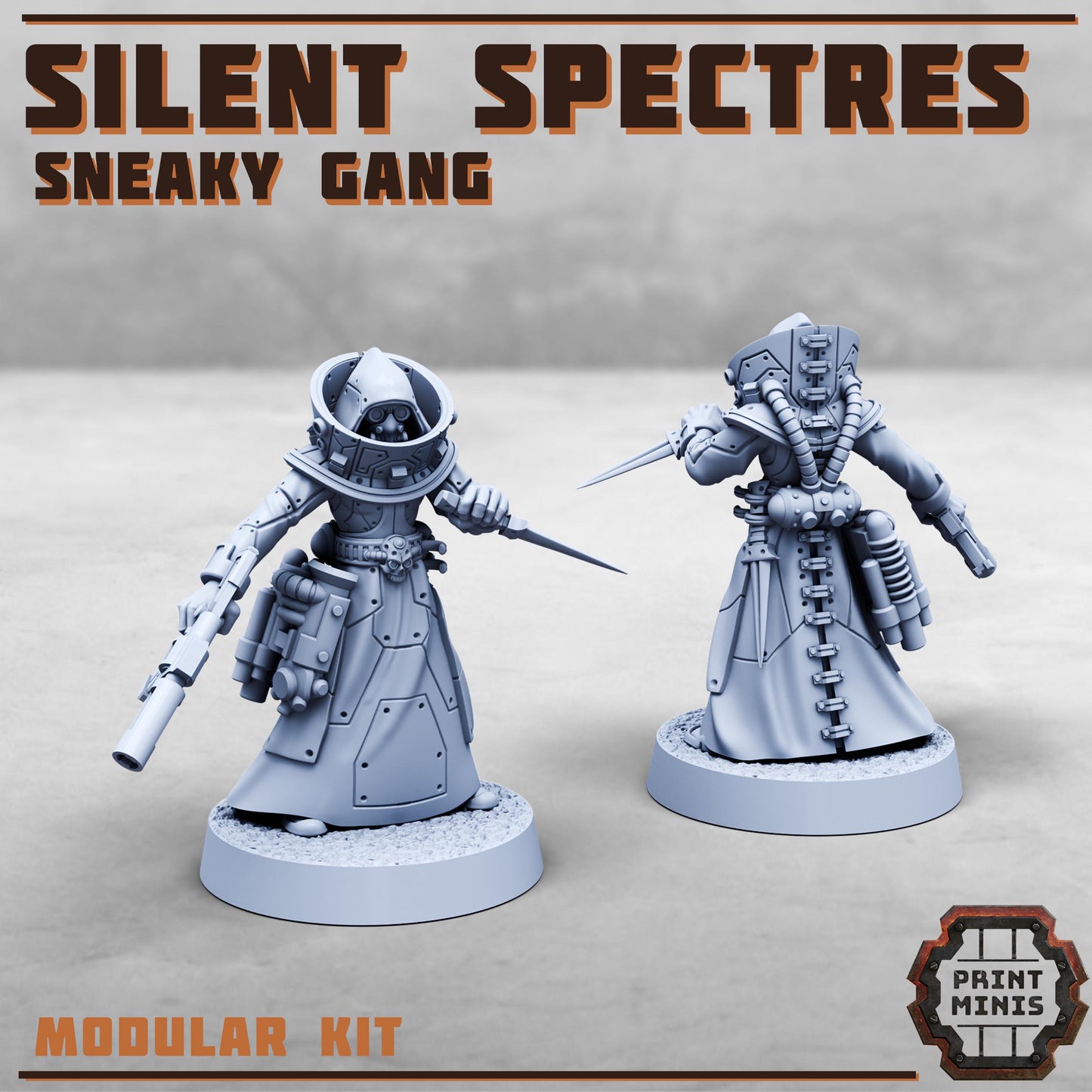 Silent Spectres, Sneaky Gang (8 Variants Available) - Print Minis