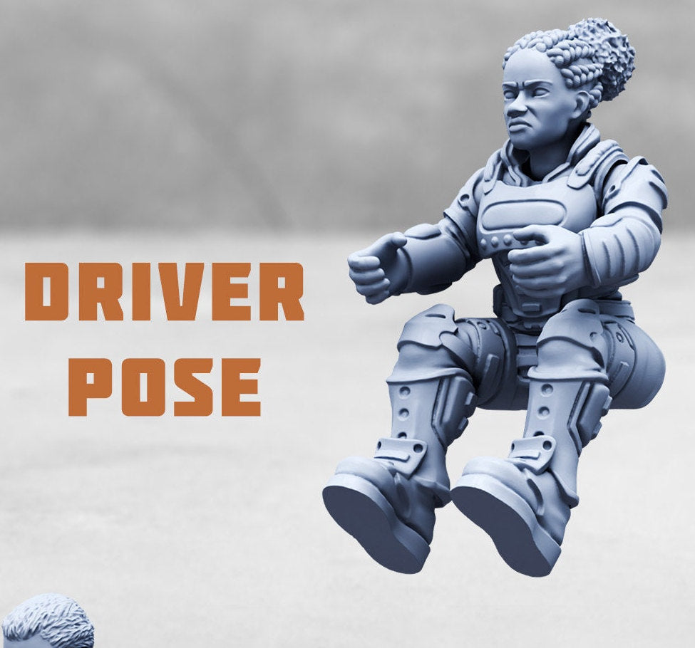 City Watch - Enforcer Vehicle Riders (3 Variants Available) - Print Minis