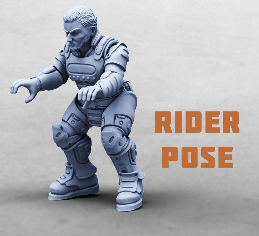 City Watch - Enforcer Vehicle Riders (3 Variants Available) - Print Minis