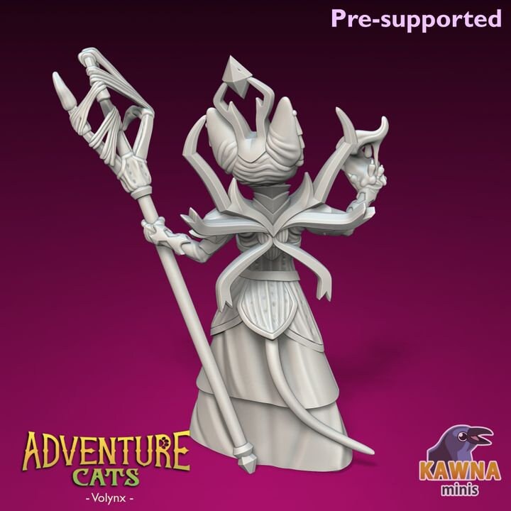 Volynx Warlock (2 Variants Available) - Kawna Minis