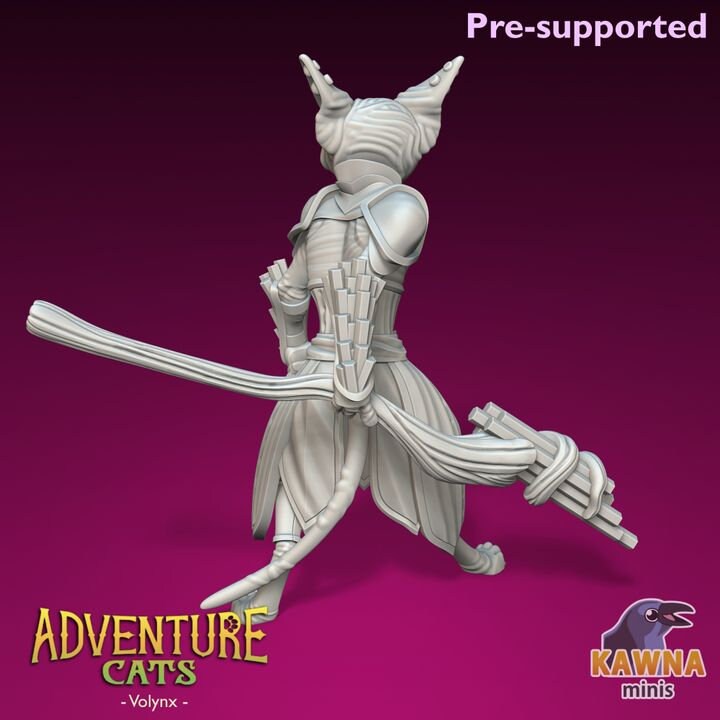 Volynx Druid (2 Variants Available) - Kawna Minis