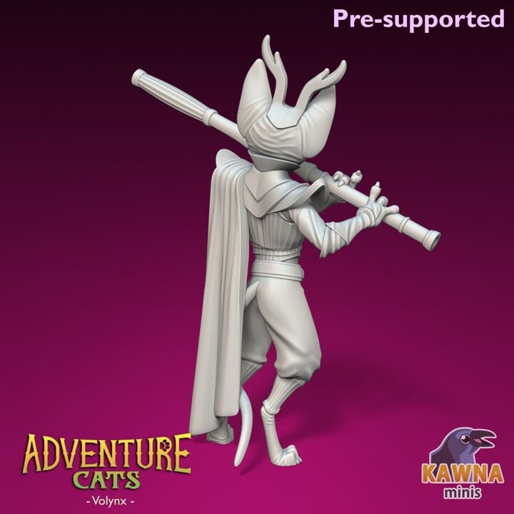 Volynx Bard (2 Variants Available) - Kawna Minis