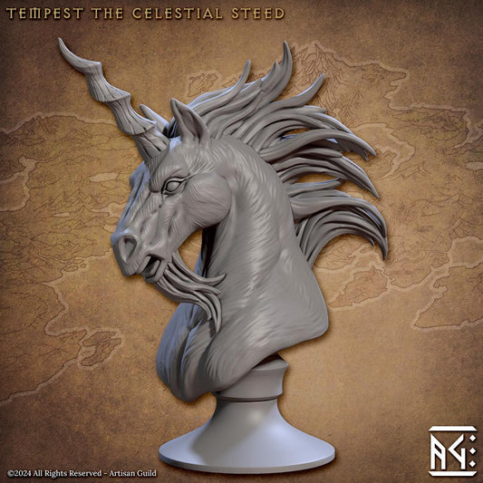 Tempest, the Celestial Steed Bust - Artisan Guild