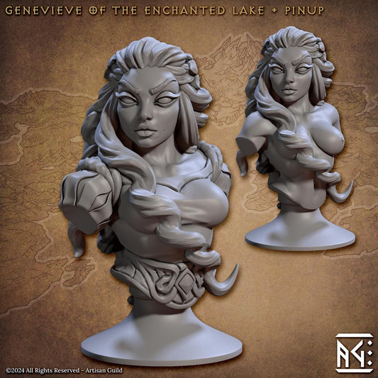 Genevieve of the Enchanted Lake Bust - Artisan Guild