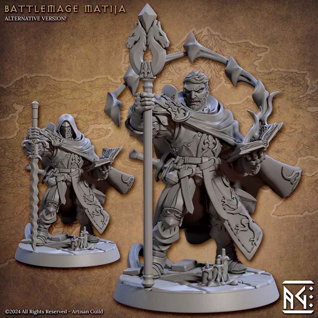 Battlemage Matija (2 Variants Available) - Artisan Guild