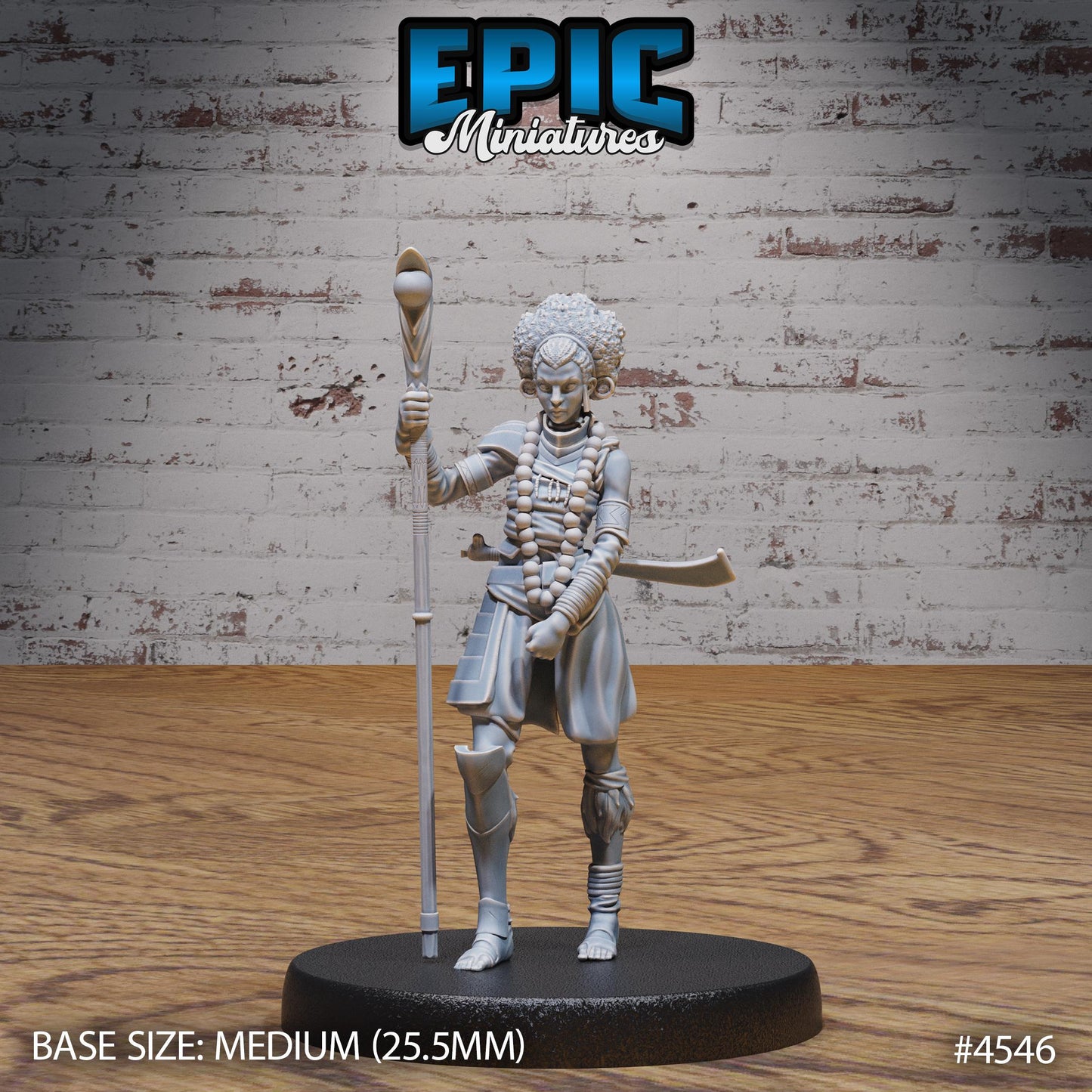 Safari Fighter Player Character (3 Variants Available) - Epic Miniatures