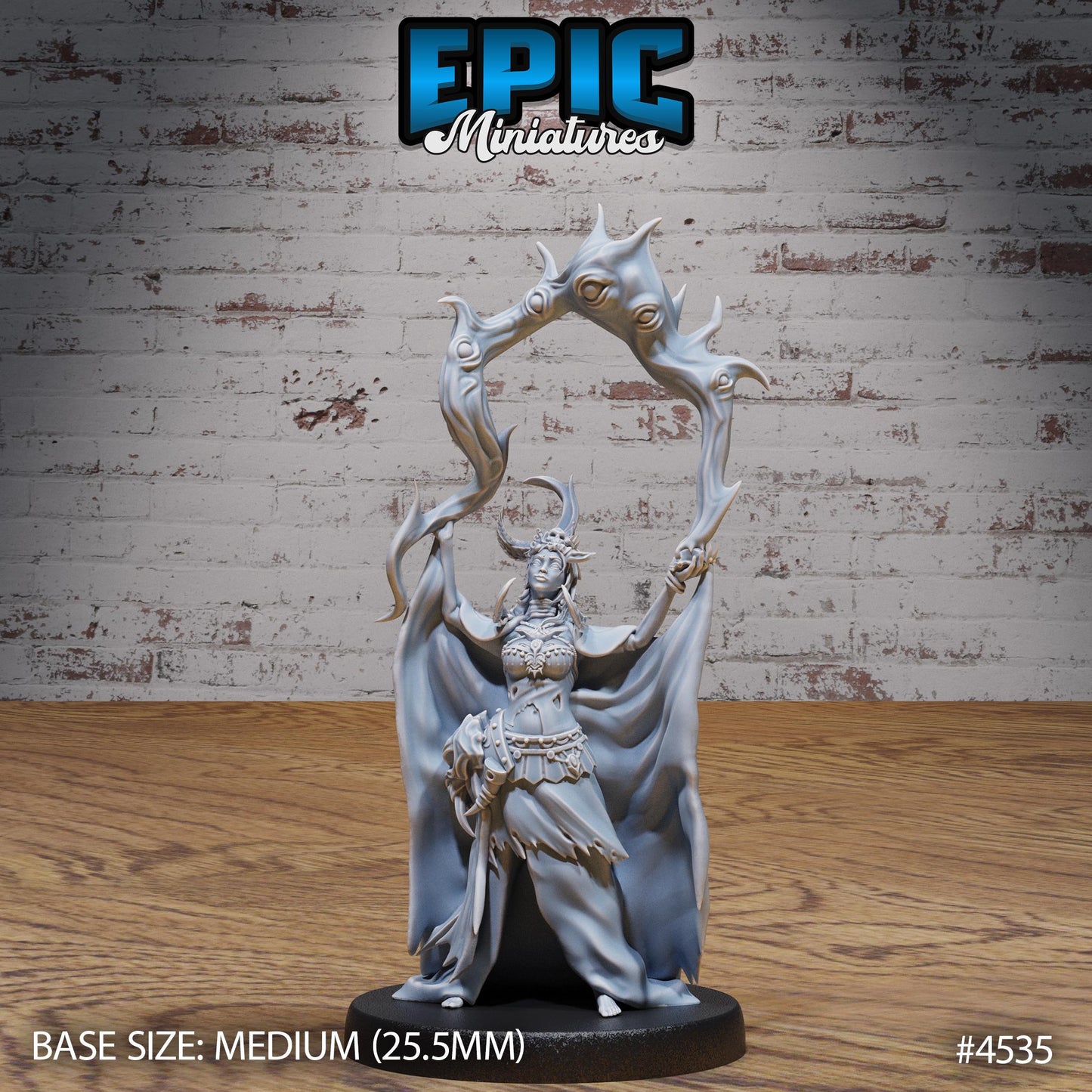 Dragon Blood Shamaness (3 Variants Available) - Epic Miniatures