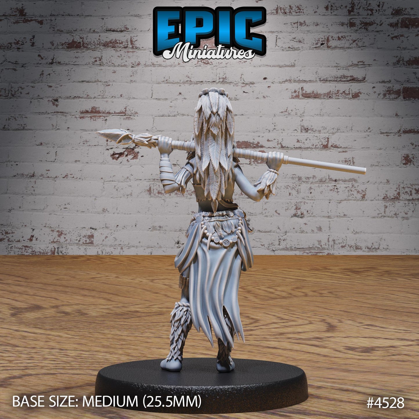 Lion Huntress (3 Variants Available) - Epic Miniatures