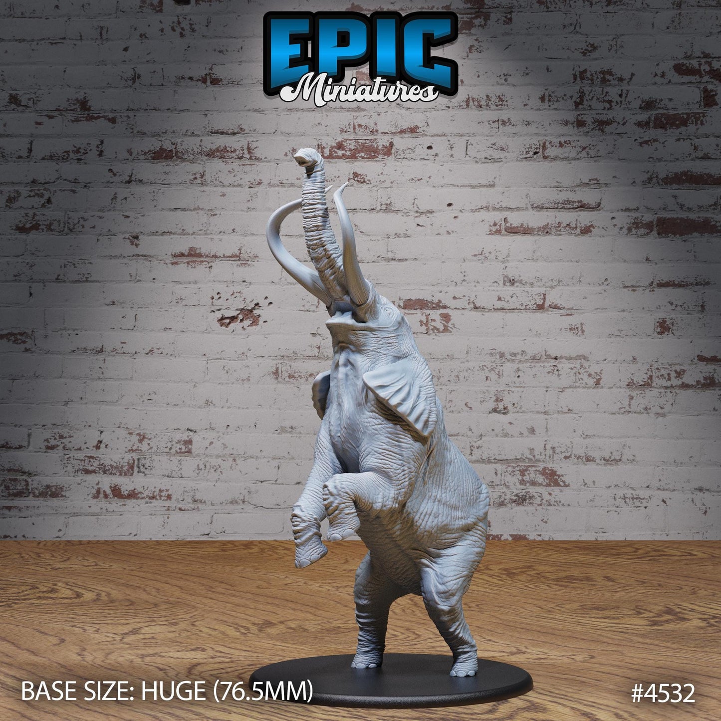 Safari Elephant (3 Variants Available) - Epic Miniatures