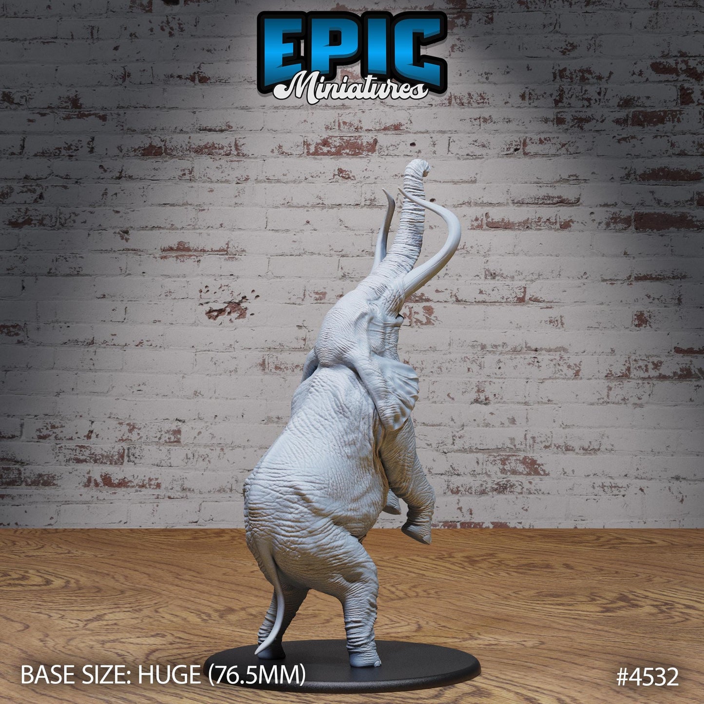 Safari Elephant (3 Variants Available) - Epic Miniatures